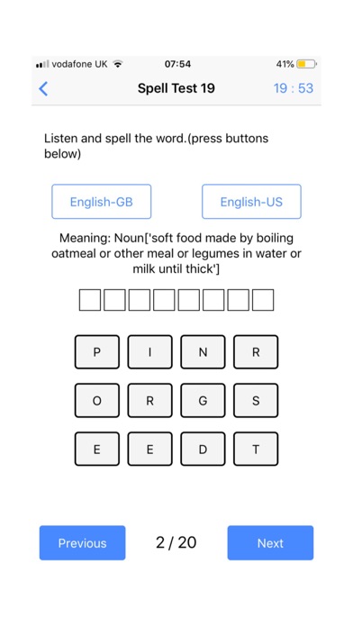 Spelling Test Practice Pack screenshot 3