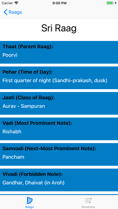 Raag Notes screenshot 3