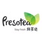 The Presotea America app is a convenient way to pay in store or order ahead for pickup