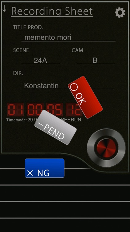 ClapperPod -DigitalSlate- screenshot-4