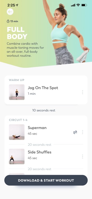 StrongHer: Workout for Women(圖3)-速報App