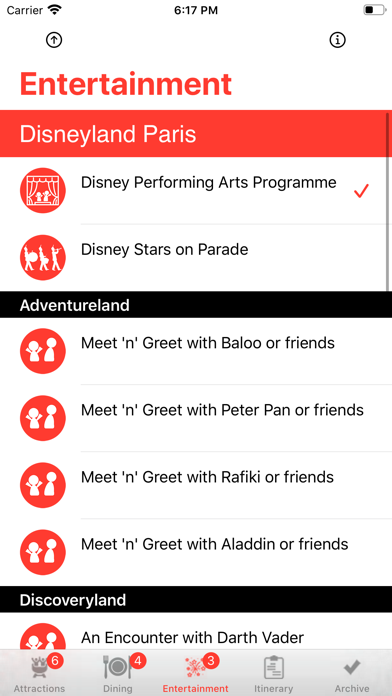 Theme Park Checklist: Paris screenshot 3
