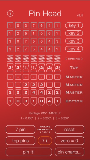 Pin Head - Lock Cylinder Calc(圖2)-速報App