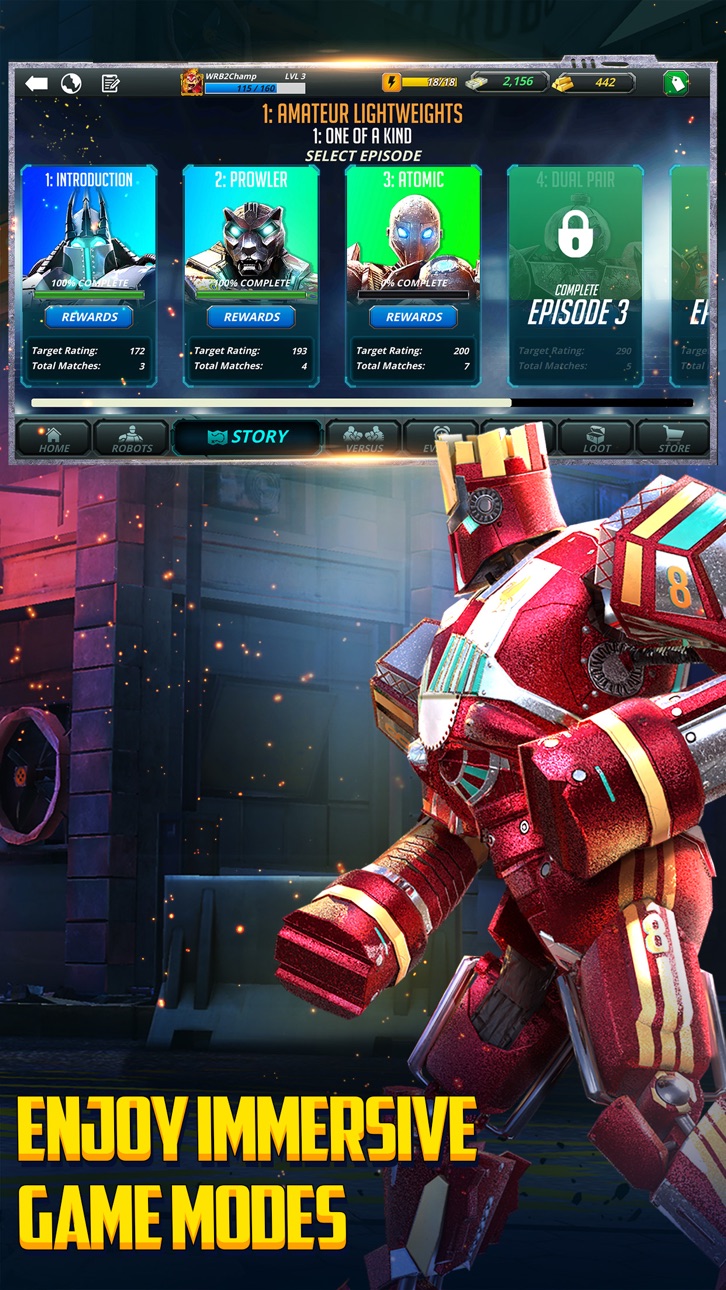 World Robot Boxing 2 Hack screenshot 3 - iOS game interface