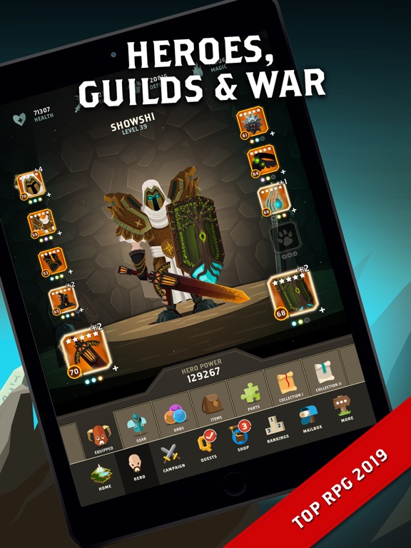 Questland: Turn Based RPG на iPad
