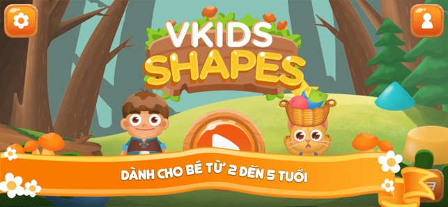 Học Hình Dạng & Màu Sắc Vkids