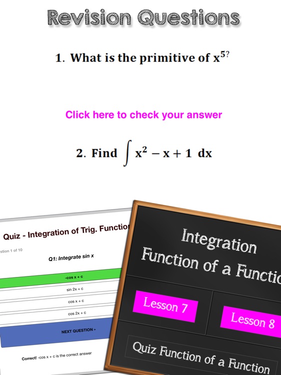 Integration Using Calculus screenshot-4