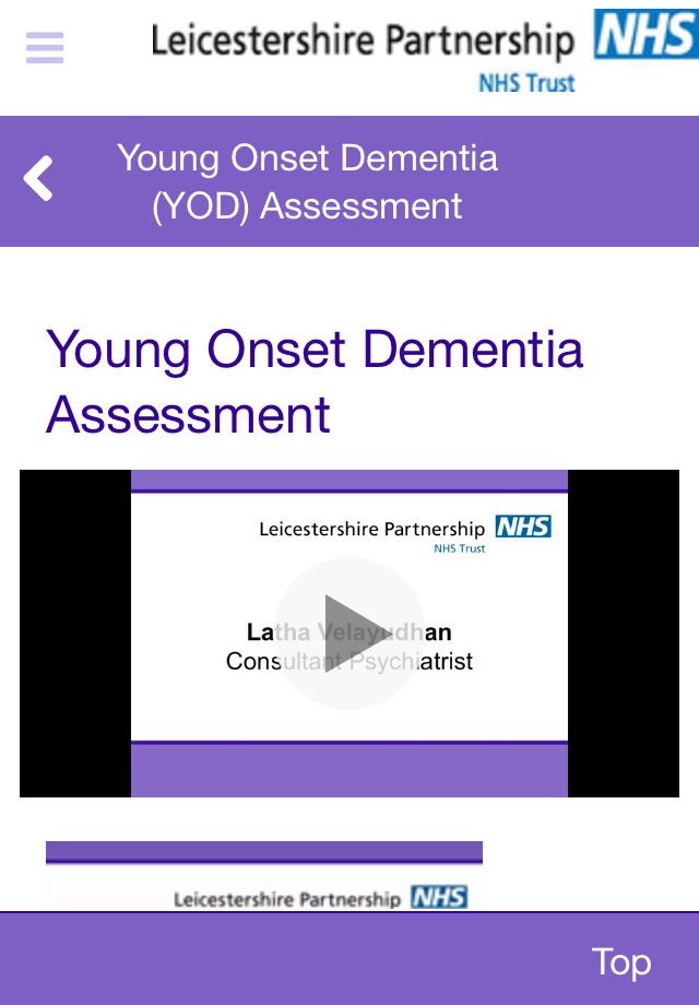 Young Onset Dementia (YOD) screenshot 4