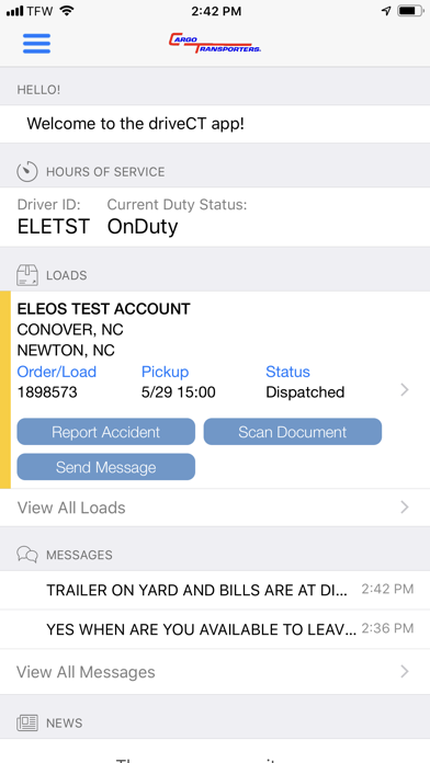 How to cancel & delete Cargo Transporters Drivers App from iphone & ipad 1