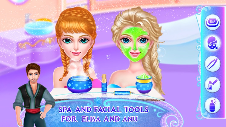 Ice Princess Makeup & Dress up screenshot-3