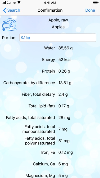 CANC - Nutrients counter screenshot-4
