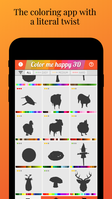 How to cancel & delete Color Me Happy 3D from iphone & ipad 1