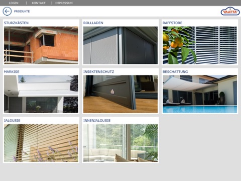 VALETTA Sonnenschutztechnik screenshot 2