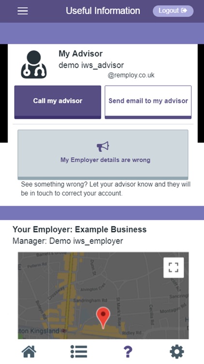 Remploy In Work Support screenshot-3