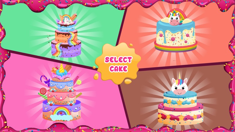 Unicorn Cake Maker Dessert screenshot-4