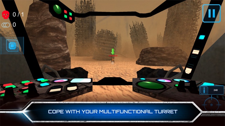 Gun Turret 3D - Last Frontier