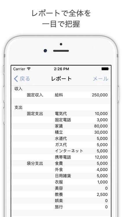 袋分家計簿 Pro screenshot-3