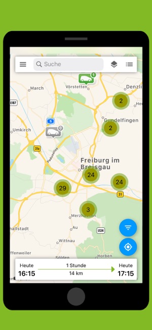 GrüneFlotte Carsharing(圖2)-速報App