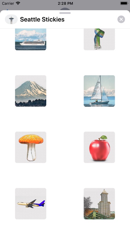 Seattle Stickies for iMessage screenshot-4