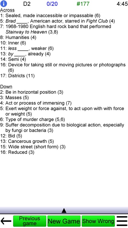Crossword Unlimited screenshot-6