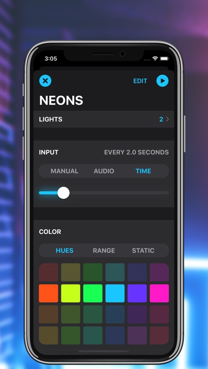 Neon for PhilipsHue & LIFX