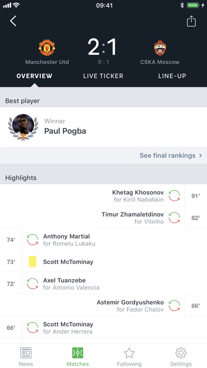 Onefootball - Soccer Scores screenshot-3