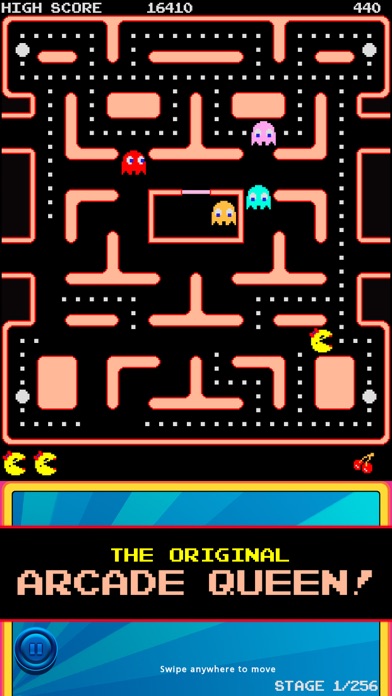 Screenshot from Ms. PAC-MAN