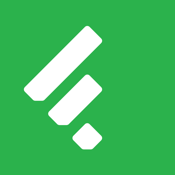 Feedly. Your RSS news reader. icon