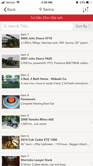 Mobley & Grant Auctioneers screenshot 2