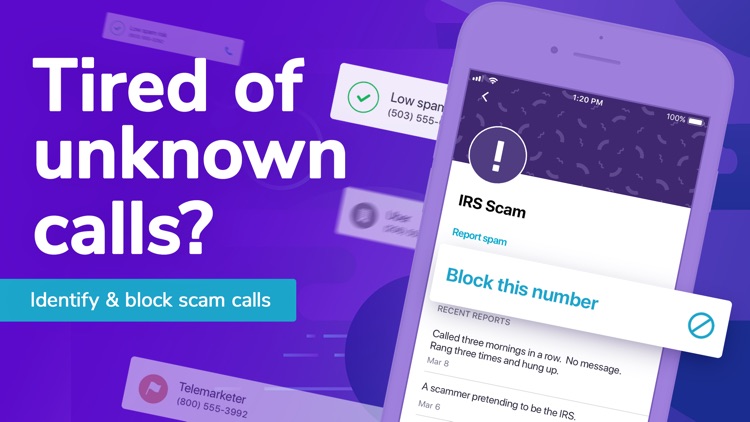 Hiya: Spam Phone Call Blocker screenshot-0