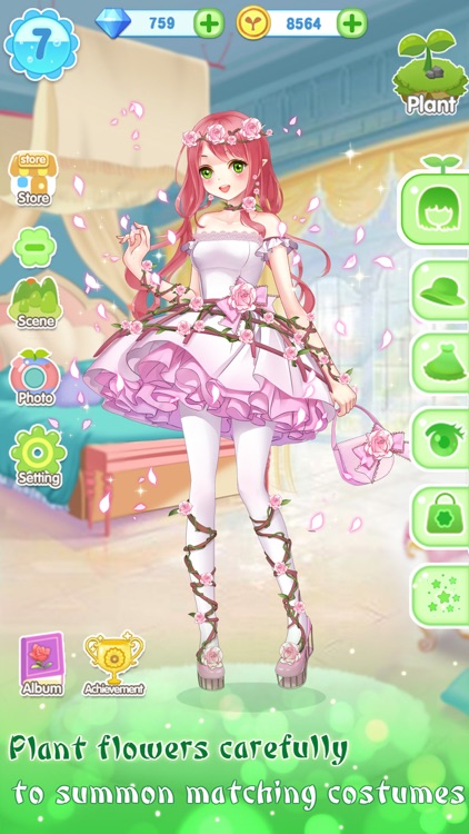 Princess Garden Dressup screenshot-4