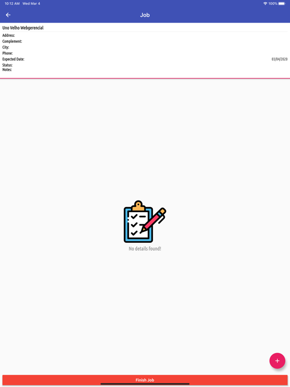 Screenshot #6 pour Webgerencial JobCheck