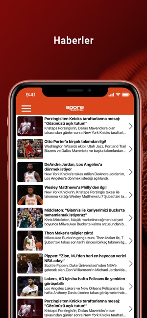 Sporx Basketbol(圖2)-速報App