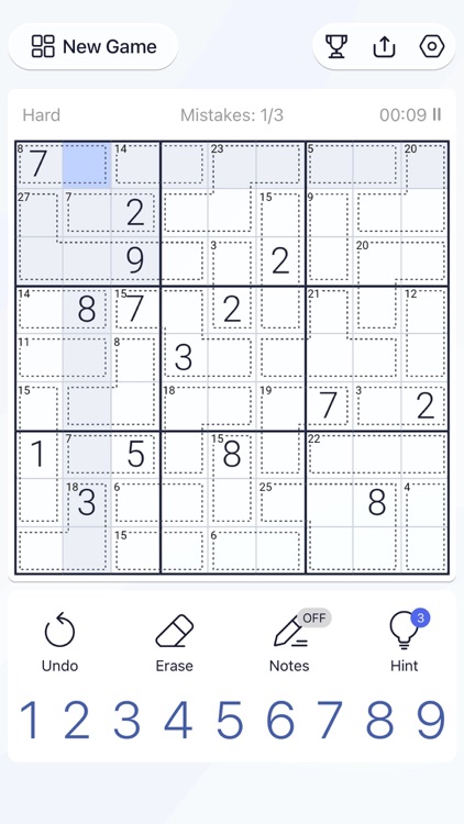 Killer Sudoku - Puzzle Games screenshot-7