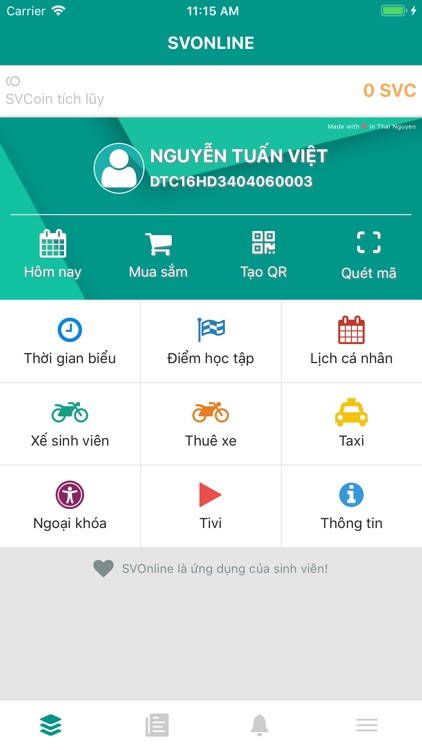 SVOnline - Tiện ích sinh viên