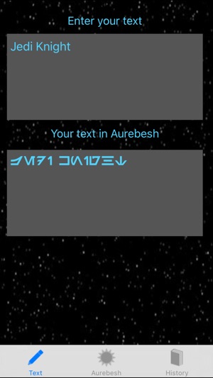 Aurebesh Writer - No Ads