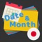 Icon Japanese Vocabulary Date&Month