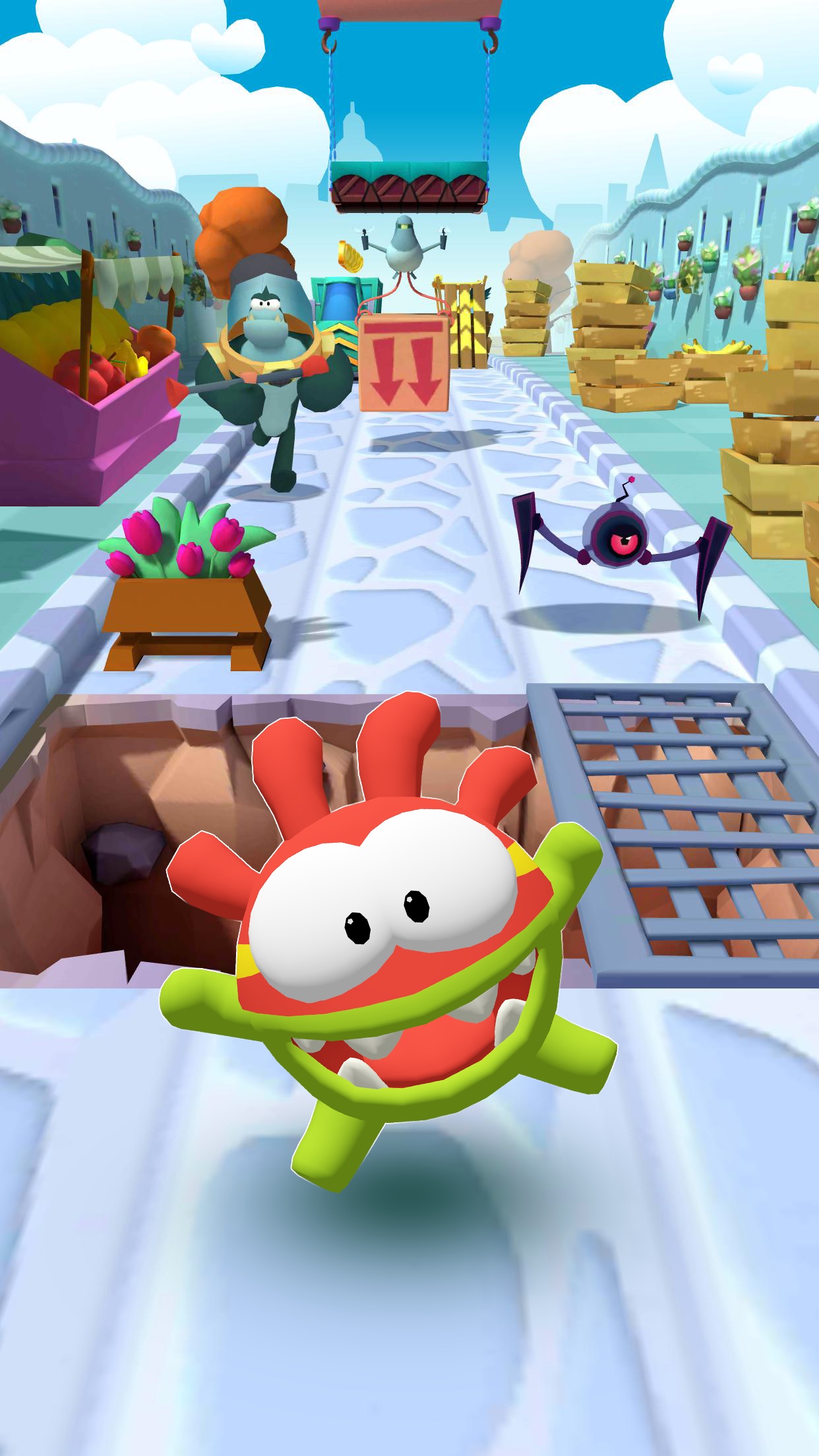 Screenshot do app Om Nom: Run