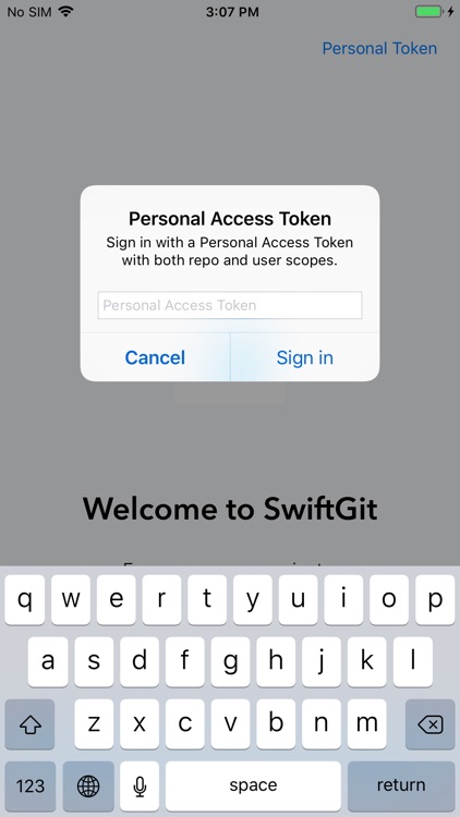 SwiftGit-For Github