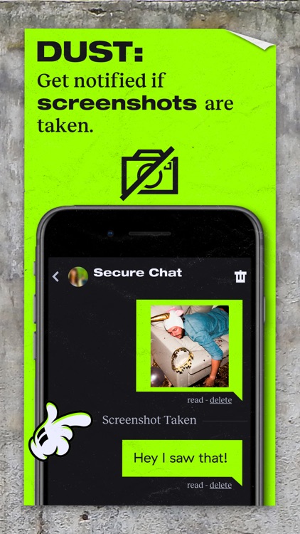 Dust - Private Texting screenshot-3