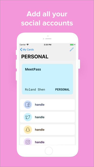 MeetPass screenshot 2