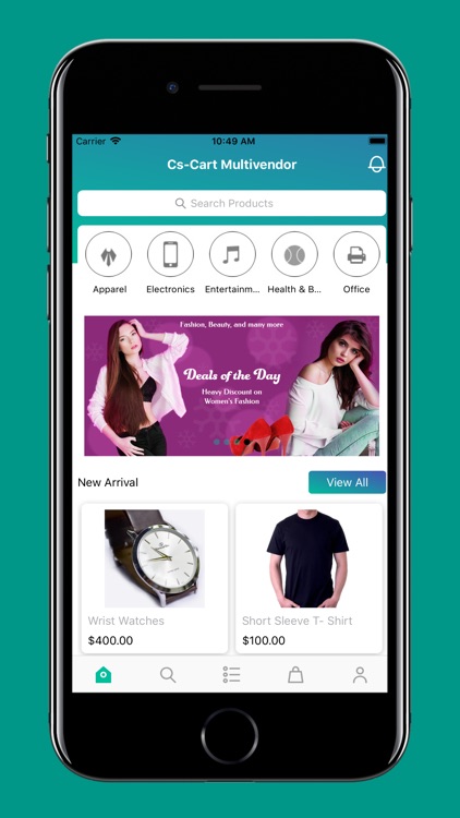 CS-Cart MultiVendor Mobile App screenshot-4