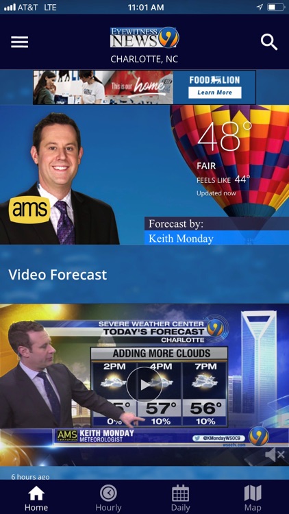 WSOC-TV Channel 9 Weather App screenshot-0