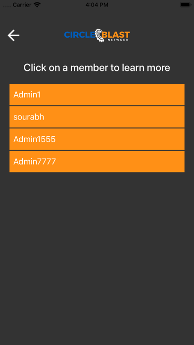 CircleBlast Network screenshot 3