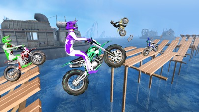 Dirt Bike Racing - Mad Race 3d screenshot 2