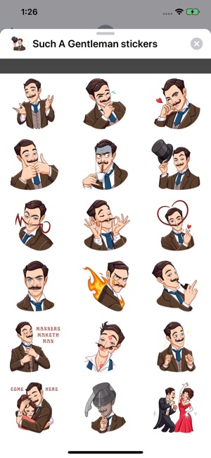 Such A Gentleman stickers pack(圖1)-速報App