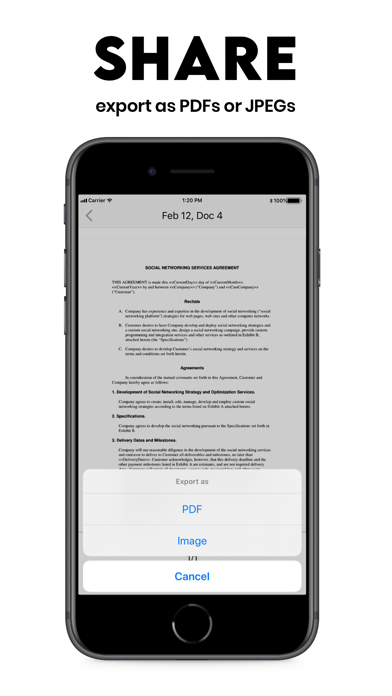 Scan App: PDF Document Scanner screenshot 4