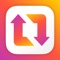 Repost photos and videos like a pro