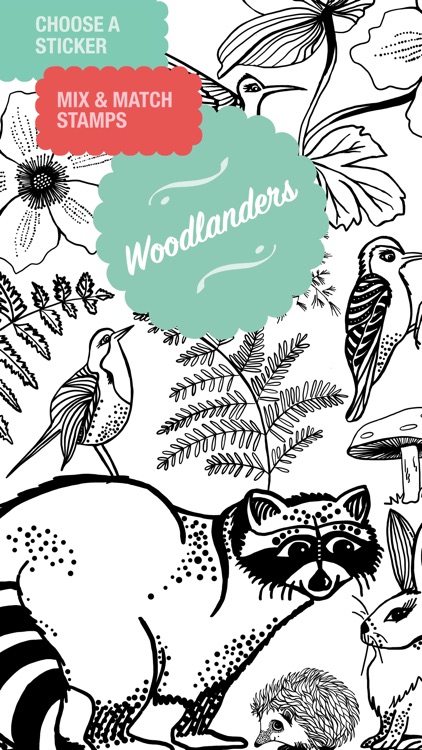 Woodlanders - Stickers