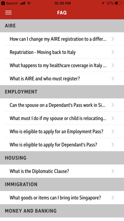 Italian Association Singapore screenshot-4